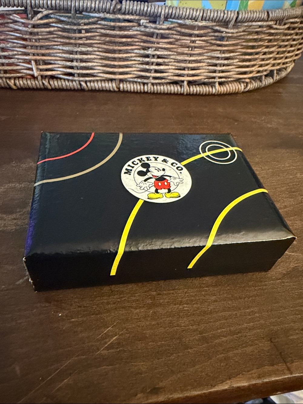 Disney Mickey Mouse Colibri Musical Pocket Watch w/ Chain, Box & Papers - Picture 3 of 5